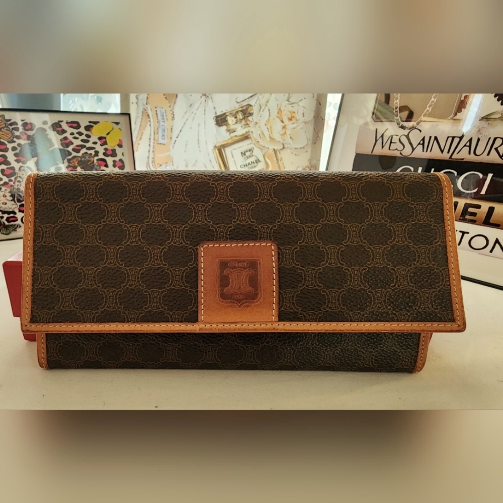 Celine Long Snap Wallet